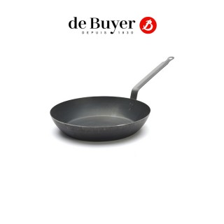 【de Buyer 畢耶】法國製 里昂極輕鐵鍋 單柄平底鍋28cm