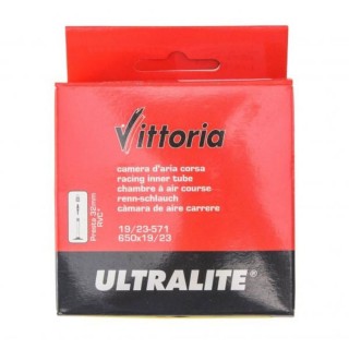 【Vittoria 維多利亞】ULTRALITE 公路車內胎 19/23-571 RVC 42/51mm(可拆式氣嘴 自行車 腳踏車 內胎)
