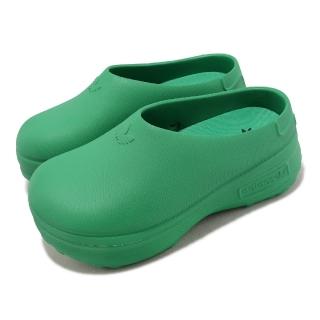【adidas 愛迪達】穆勒鞋 Adifom Stan Mule W 女鞋 綠 厚底 增高 Q彈 拖鞋 愛迪達(IG3181)