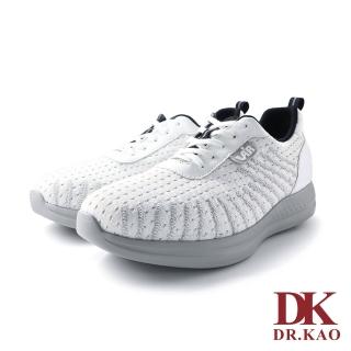 【DK 高博士】墨白飛織空氣鞋 88-3001-50 白色