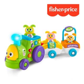 【Fisher price 費雪】小貝貝學習火車(玩具車/學習車/角色扮演/英文學習)