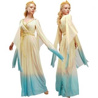 【橘魔法】古羅馬希臘女神洋裝 兩件套(萬聖節 角色扮演 連身洋裝 表演 戲劇 裝扮 尾牙 大人 cosplay)