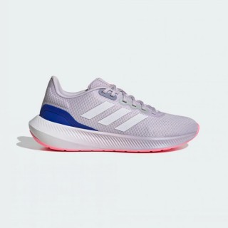 【adidas 愛迪達】RUNFALCON 3.0 W 女鞋 緩震 運動 慢跑鞋 紫白(HQ1474)