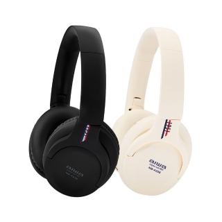 【AIWA 愛華】耳罩式無線藍牙耳機 NB-A23E(藍芽5.2/防水IPX5/大單元揚聲器)