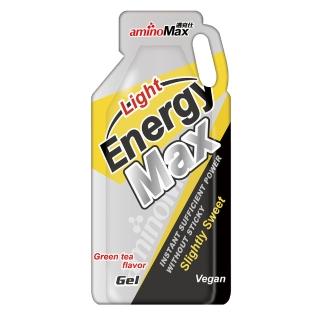 【aminoMax 邁克仕】EnergyMax Light能量包energy gel-綠茶口味 32ml*10包(能量包)