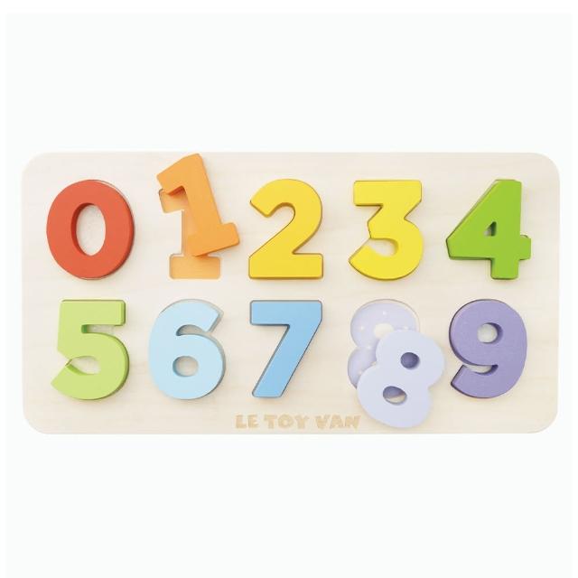 【LE TOY VAN】啟蒙玩具系列-數字拼圖啟蒙木質益智玩具(PL142)