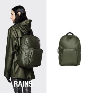 【RAINS官方直營】Base Bag 防水基本款後背包(Evergreen 永恆綠)