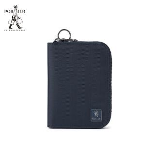 【PORTER INTERNATIONAL】低調奢華MELODY護照夾(藍)
