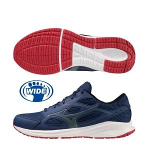 【MIZUNO 美津濃】慢跑鞋 男鞋 運動鞋 緩震 一般型 寬楦 MAXIMIZER 26 藍 K1GA240008
