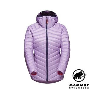 【Mammut 長毛象】Broad Peak IN Hooded Jacket W 防潑水羽絨連帽外套 女款 星系紫/海洋藍 #1013-02970