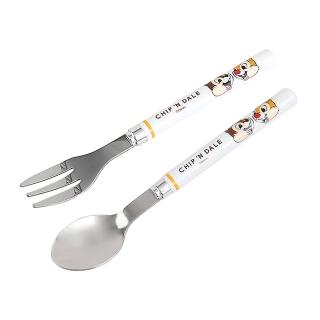 【LILFANT】奇奇蒂蒂 叉匙餐具組合(叉子 湯匙 不鏽鋼)