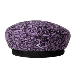 【KANGOL】BIRDSEYE 貝蕾帽(紫色)