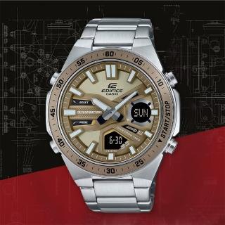 【CASIO 卡西歐】EDIFICE 10年電力計時手錶(EFV-C110D-5A)