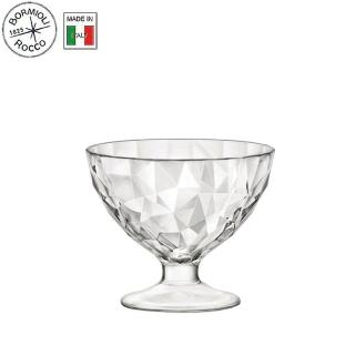 【Bormioli Rocco】鑽石冰淇淋杯 玻璃碗 220ml 1入(玻璃碗 冰淇淋杯)