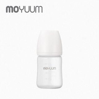 【MOYUUM】韓國 寬口矽膠玻璃奶瓶(150ml)