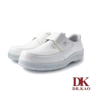 【DK 高博士】休閒舒適魔鬼氈護士空氣男鞋 88-0753-50 白色 護士鞋/護士鞋推薦/護士鞋品牌
