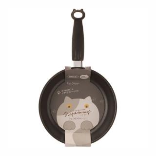 【KAI 貝印】Nyammy貓咪料理煎鍋20cm(貓咪 廚房 料理用具 煎鍋 造型 烹飪)