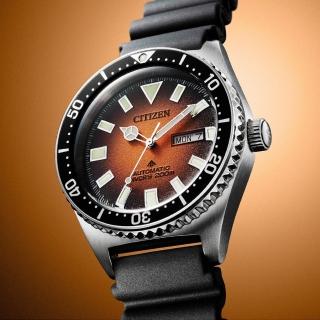 【CITIZEN 星辰】PROMASTER系列 征服潛水機械腕錶 41mm(NY0120-01Z)