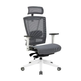【ERGO CHAIR 2】意式多功能底盤德國網灰色人體工學電腦椅(人體工學椅 辦公椅)