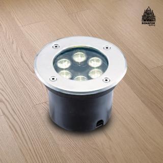 【必登堡】京奇經典地底燈6W 3000K C00022(13cm/全電壓/崁入孔直徑9.3cm)