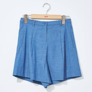 【H2O】天絲牛仔短褲 #3658004(藍/黑色)