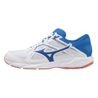 【MIZUNO 美津濃】MIZUNO SPARK 8 男鞋 輕量 支撐 運動 慢跑鞋 白藍(K1GA230304)