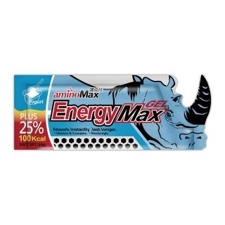 【aminoMax 邁克仕】EnergyMax犀牛能量包energy gel-優格口味 25ml*10包(能量包)