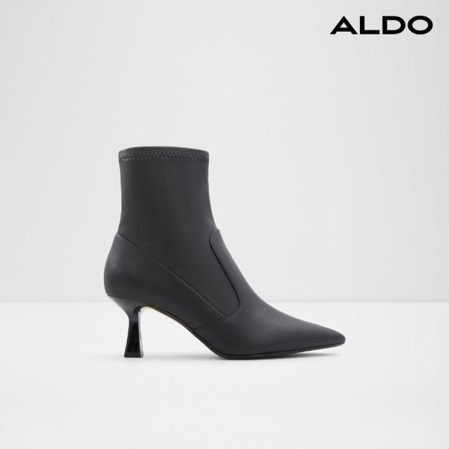 【ALDO】FAWNA-優雅時尚尖頭中筒靴-女靴(黑色)