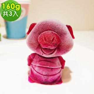 【樂活e棧】療癒系蒟蒻冰晶凍-心動豬x3入(全素 甜點 冰品 水果)