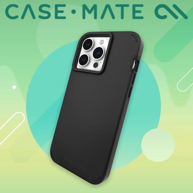 【CASE-MATE】美國 CASE·MATE iPhone 15 Pro Max Tough Duo 強悍雙層防摔保護殼(黑)