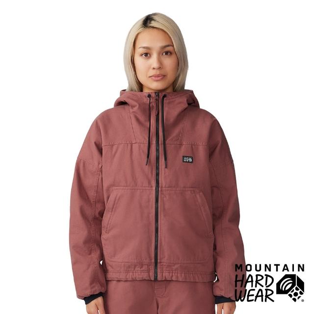 【Mountain Hardwear】Jackson Ridge Jacket 棉質連帽外套 女款 紅土 #2043761
