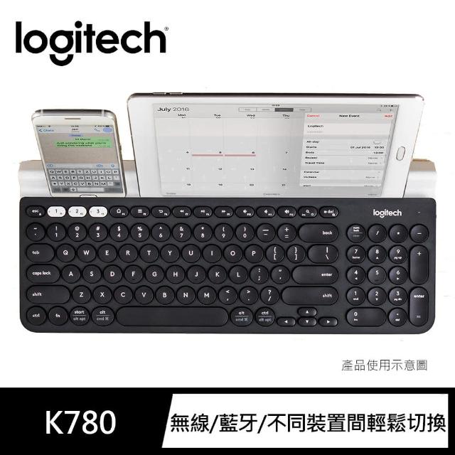 Logitech 羅技】K780跨平台藍牙鍵盤- momo購物網- 好評推薦-2023年10月