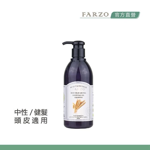 【FARZO 花柔自然萃】米糠健髮洗髮精300ml(中性、健髮者適用)