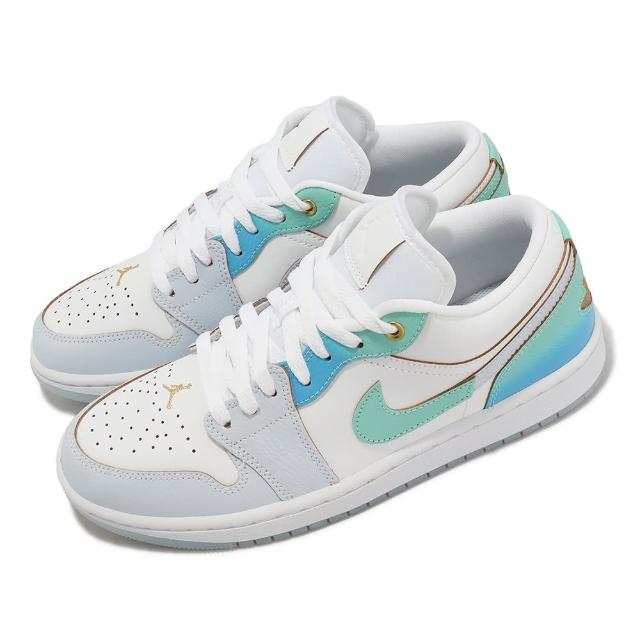 NIKE 耐吉】Air Jordan 1 Low SE 女鞋藍漸層冰底AJ1 休閒鞋(FN8899-131