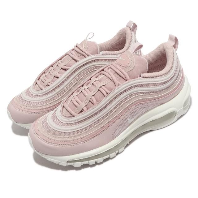 【NIKE 耐吉】休閒鞋Wmns Air Max 97 女鞋淡粉粉紅白子彈列車氣墊