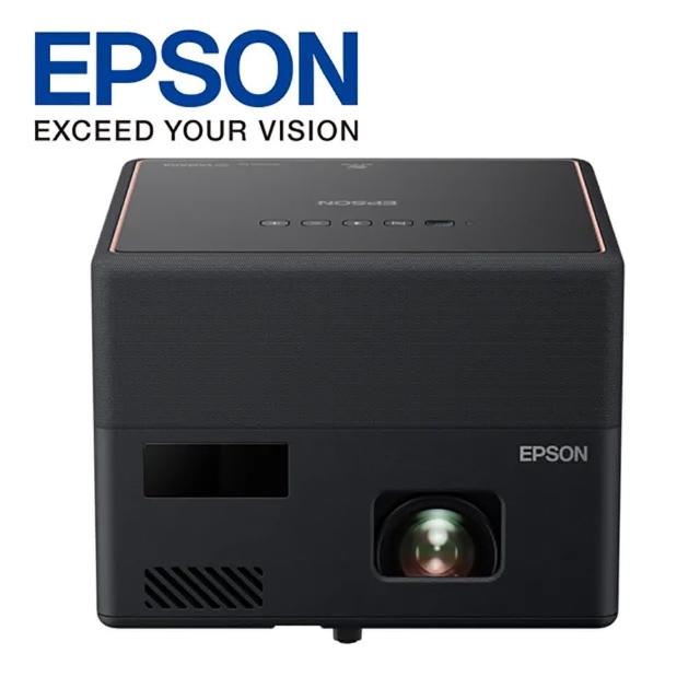 EPSON】EPSON EF-12 自由視移動光屏3LCD雷射便攜投影機- momo購物網