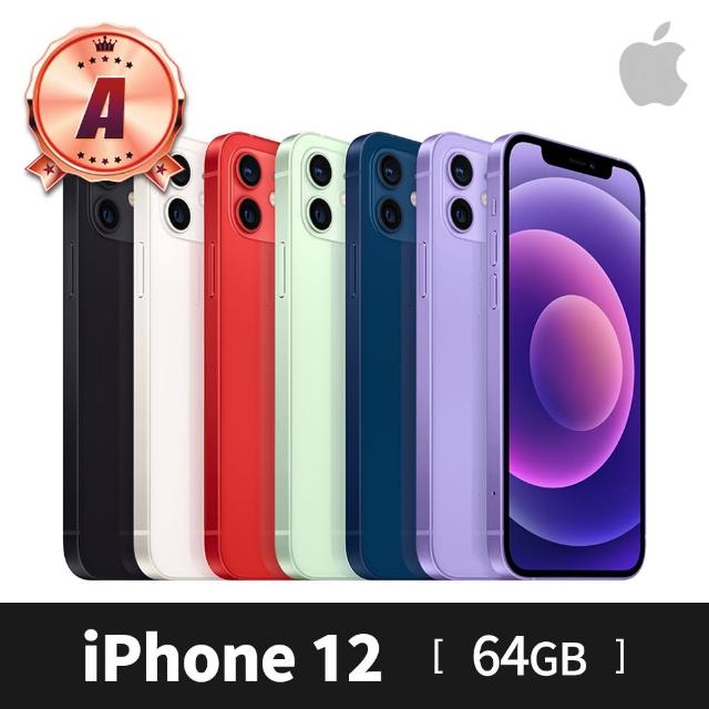 【Apple】A 級福利品iPhone 12 64G(6.1吋) - momo購物網- 好評推薦