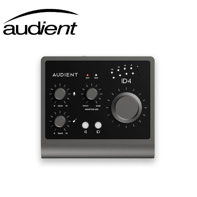 【Audient】ID4 MKII 錄音介面(台灣公司貨商品保固有保障