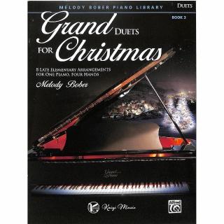 【Kaiyi Music 凱翊音樂】Grand二重奏聖誕系列 鋼琴四手聯彈樂曲集 第3冊