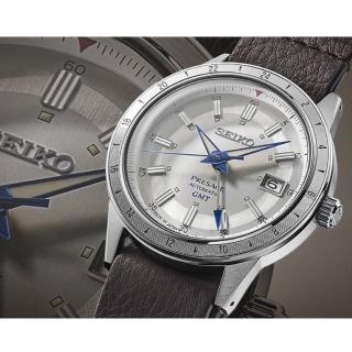 【SEIKO 精工】Presage Style60’s系列 製錶110週年限量 GMT機械錶/SK027(SSK015J1/4R34-00E0J)