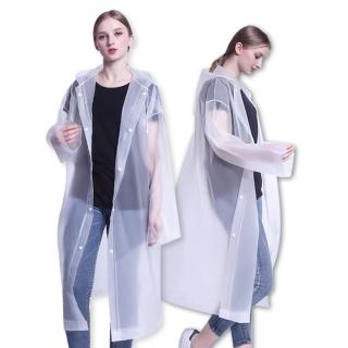 【KEiSO】一件式防水連身雨衣(EVA/雨天必備/前開式)