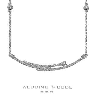 【WEDDING CODE】14K金 50分鑽石項鍊 4131(天然鑽石 618 禮物)