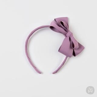 【Happy Prince】韓國製 Aroha紫色大蝴蝶結女嬰兒童髮箍(女童髮飾)
