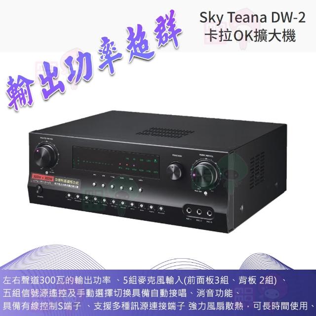 【Sky Teana】DW-2(輸出功率超群的卡拉OK擴大機)