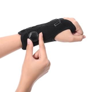 【PUSH!】旋鈕護手腕護手掌運動健身防護加壓鋼板護腕(新款透氣護手腕H41)