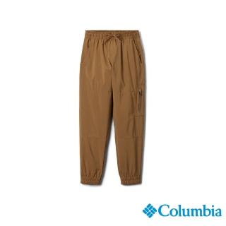 【Columbia 哥倫比亞】童款-Silver Ridge UPF50快排長褲-棕色(UAB32100BN/HF)
