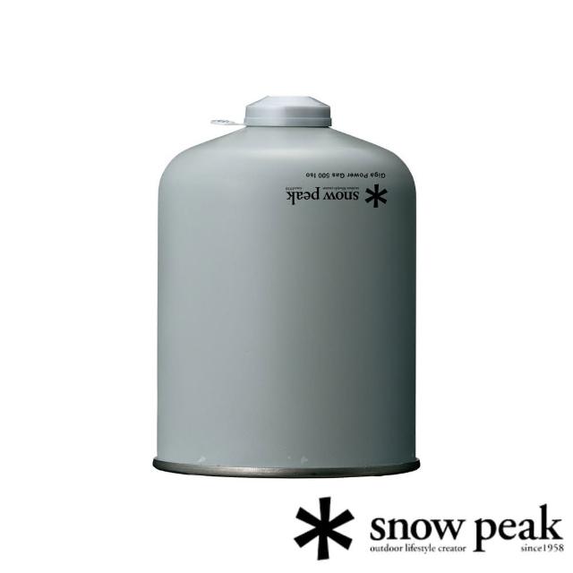 【Snow Peak】雪峰標準型瓦斯500克6入組 GP-500SR(GP-500SR)