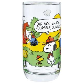 【大西賢製販】SNOOPY 史努比 復古玻璃杯 300ml 經典漫畫 露營(餐具雜貨)