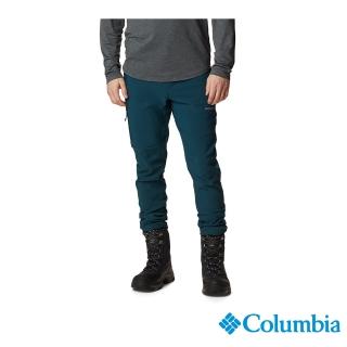 【Columbia 哥倫比亞 官方旗艦】男款-Triple Canyon UPF50防潑長褲-孔雀藍(UAE16030PC/HF)