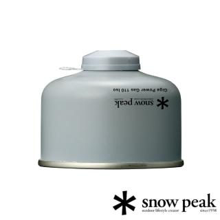 【Snow Peak】雪峰標準型瓦斯110克12入 GP-110SR(GP-110SR)